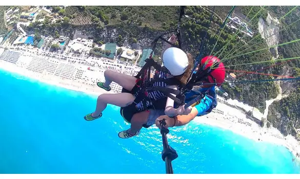 PARAPENTE À LEFKADA