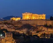 Athens by night